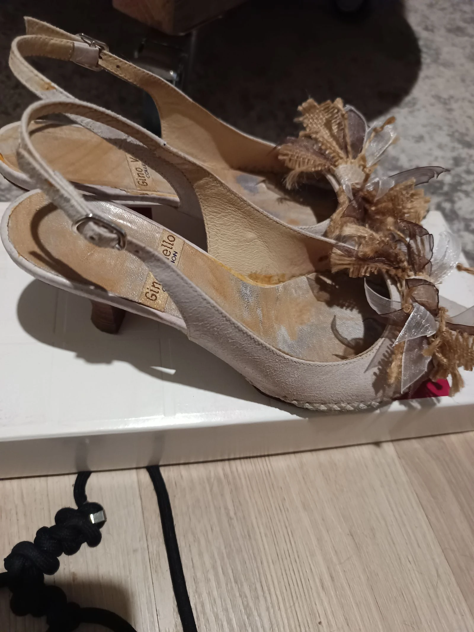 Pointed-toe pumps size 36/37 Gino Vaello – photo 2